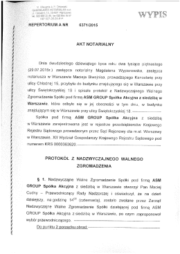 Ĺ`REPERTORIUM A NR 8371/2015