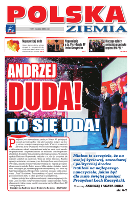 Gazeta „Polska Ziemia”, marzec 2015