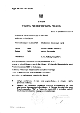 Radomsko WSA26.10.2015