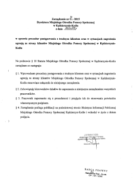 pobierz plik - BIP - MOPS Kedzierzyn