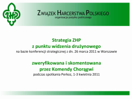 Warsztaty strategia ZHP