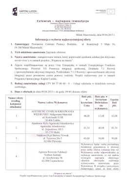 Człowiek - najlepsza Inwestycja