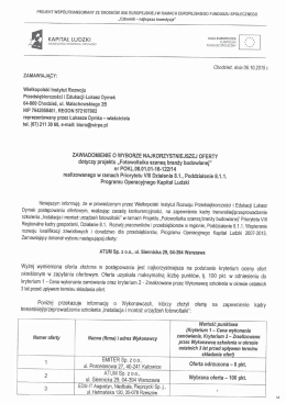 zobacz szczegóły w PDF - Fotowoltaika szansą branży budowlanej