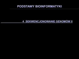 zsekwencjonowane genomy - człowiek
