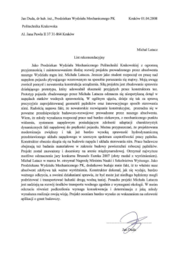 Jan Duda. dr hab. inz.. Prodziekan 1|tir`ydziału