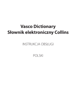 Vasco Dictionary Polski