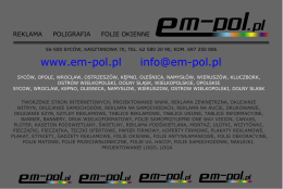 www.em-pol.pl info@em