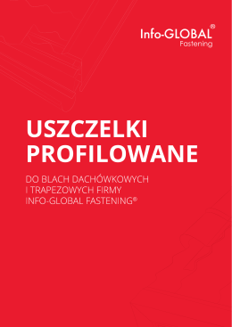 Uszczelki profilowane do blach dachówkowych i - Info