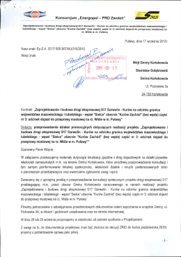 Konsorcjum &bdquo;Energopol - PRD Zwoleń"