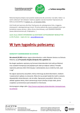 PDF KLIK - Zdaniem Seniora