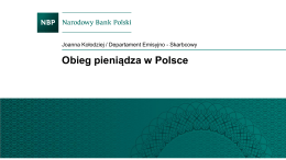 Obieg pieniądza w Polsce - Konferencje :: aleBank.pl