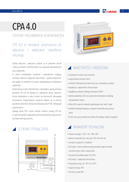 CPA 4.0 – cyfrowy programator astronomiczny