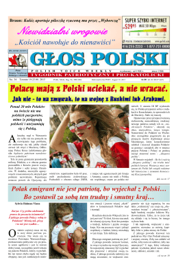 Głos Polski nr. 34 (2015)