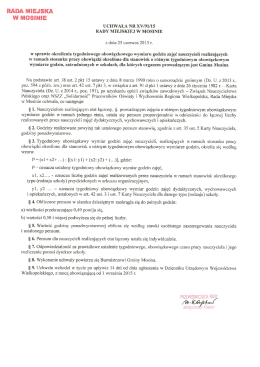 Uchwała Nr XV/91/15