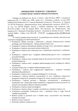Treść obwieszczenia