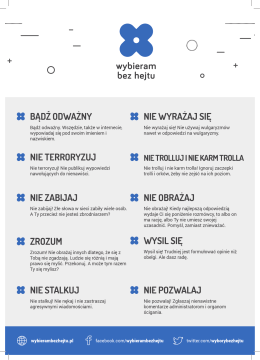 Dekalog Dobrych Wybor&oacute;w