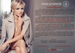 Anna Wyszkoni - Rock House Entertainment