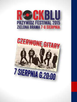 Czerwone Gitary - Rockblu Przywidz Festiwal