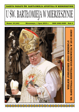 wielkie jubileusze jego eminencji ks. kardynała henryka