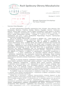 tutaj - RUCH SPOŁECZNY OBRONY MIESZKAŃCÓW
