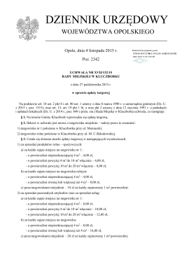Uchwała Nr XVII/132/15 z dnia 27 października 2015 r.
