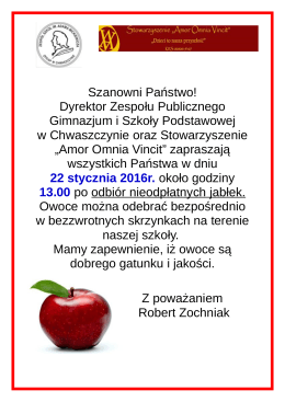 Więcej informacji. - chwaszczyno.edu.pl
