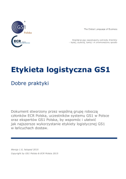 Etykieta logistyczna GS1 | Dobre praktyki