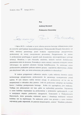 Kodeksy - Związek Zawodowy Prokuratorów i Pracowników