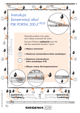 Regulacja okna PSK automat