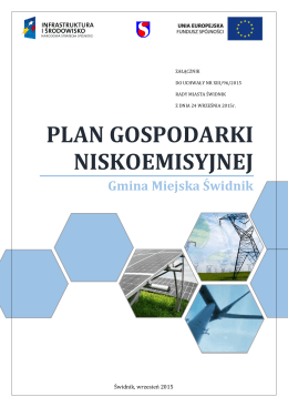 Plan Gospodarki Niskoemisyjnej dla Gminy Miejskiej Świdnik