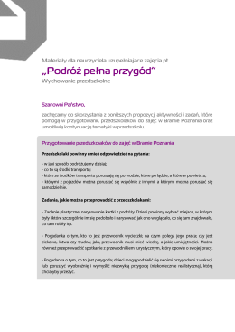 „Podróż pełna przygód"
