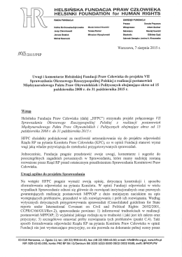 Helsińska Fundacja Praw Człowieka