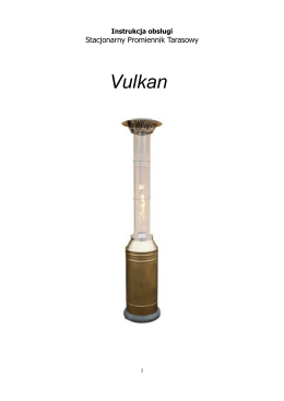 Instrukcja - promiennik Vulkan