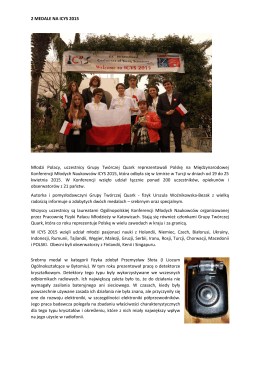 Sukces Grupy Twórczej QUARK w Turcji