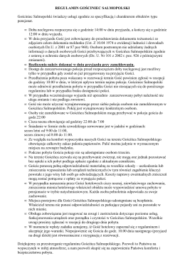 Regulamin (pobierz pdf)