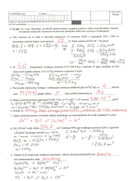 1/ 16 pkt (8 x 2 pkt) Starannie, po Chwili ZaStanOWienia, uzupełnij