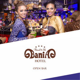 OPEN BAR - Hotel Bania