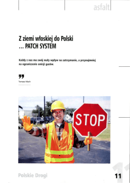 Z ziemi włoskiej do Polski PATCH SYSTEM