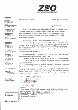 ul. Ułanów 9 - Zespół Ekonomiki Oświaty w Krakowie