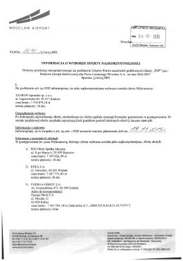 J, - Port Lotniczy Wrocław