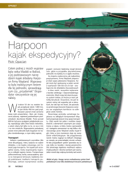 Harpoon - test Wiosło 3-4/2007
