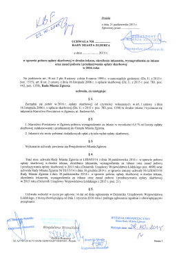 w sprawie poboru opłaty skarbowej w drodze inkasa, określenia