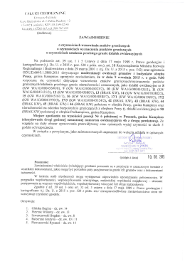 Zawiadomienie