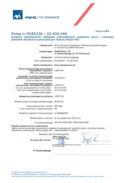 więcej/niż standard