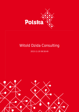 Witold Dzida Consulting
