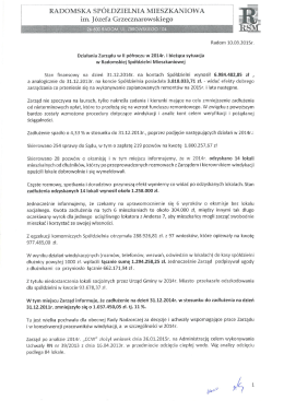 I m1... || - Radomska Sp&oacute;łdzielnia Mieszkaniowa