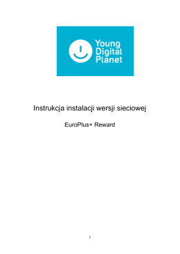 EuroPlus+ Reward wersja sieciowa – instrukcja instalacji
