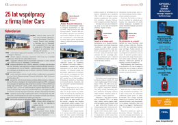25 lat współpracy z firmą Inter Cars