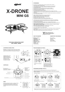 Instrukcja drony