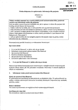 Zobacz ulotkę. - Farmina Sp. z o.o.